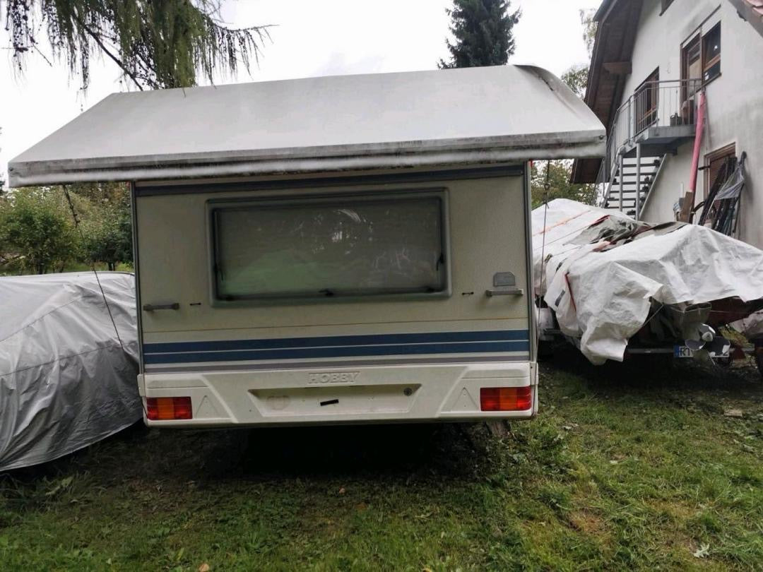 À VENDRE – CARAVANE HOBBY EXCELLENT 1989 – SUPER OPPORTUNITÉ À 800 € !